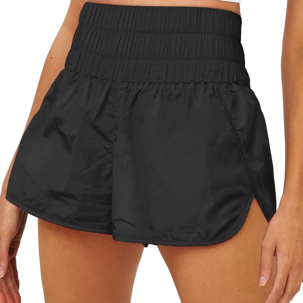 Amazon Women’s High Waisted Athletic Shorts - Black, Pink, Peach